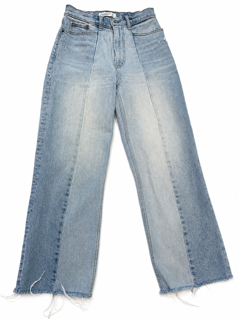 Abercrombie & Fitch The Crop Wide Leg Ultra High Rise - Picture 2 of 5